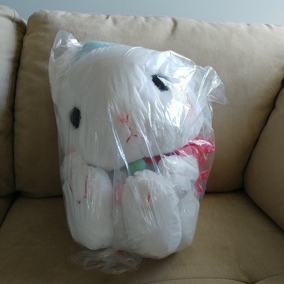 Amuse Pote Usa Loppy big snowman plush - Picture 2 of 5